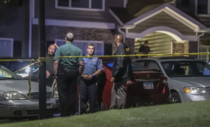 A man died in a double shooting July 1 at an apartment complex near Lawrenceville. 