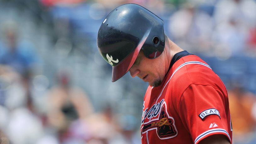Chipper Jones played all his 19 major league seasons with the Atlanta Braves.