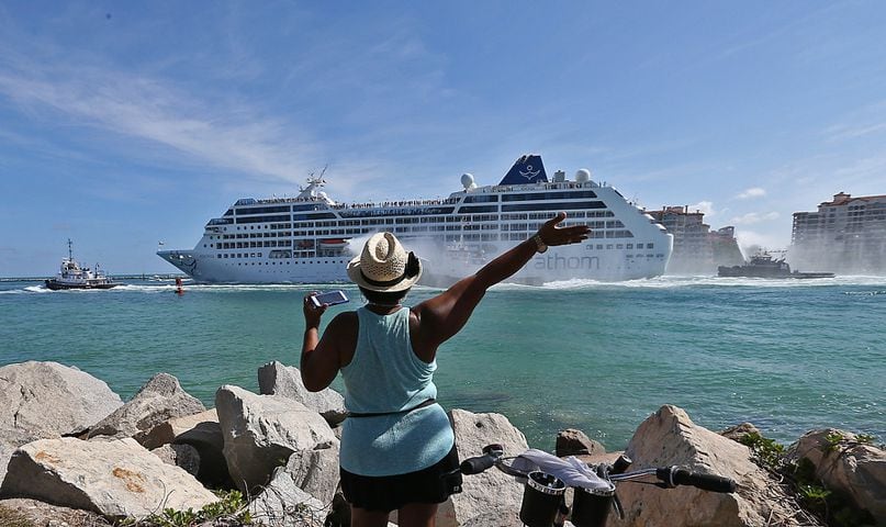 First U.S. cruise in decades arrives in Cuba