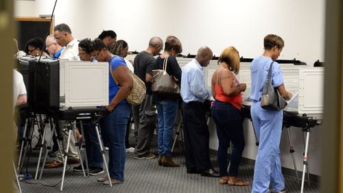 DeKalb County extendd the hours for voters to verify their provisional ballots.