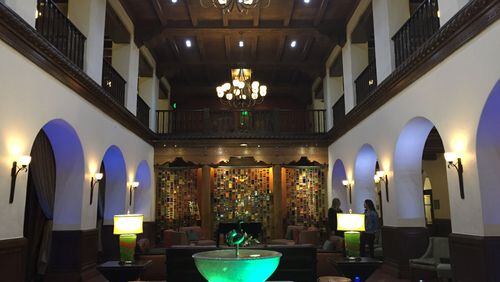 Lobby of Hotel Andaluz in Albuquerque, N.M. (Visit Albuquerque/TNS)
