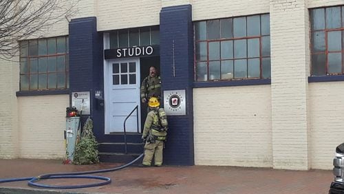 Toast and Jam Studio in Buford was damaged in a fire Monday. The studio's owner said "hundreds of thousands of dollars" in vintage equiment has been destroyed.