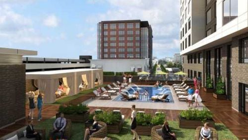 The Hotel at Avalon will open on Jan. 16, 2018. But this weekend, it will host a job fair to fill 160 jobs for the mixed-use development in Alpharetta.