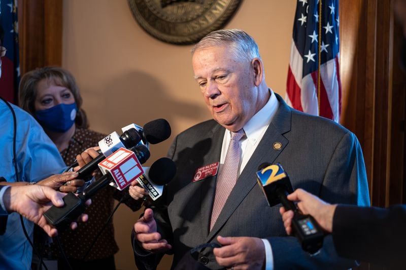 Georgia House Speaker David Ralston told the Savannah Rotary Club that he expects the next legislative session to focus on economic development and infrastructure, not on culture war issues. Ben Gray for the Atlanta Journal-Constitution