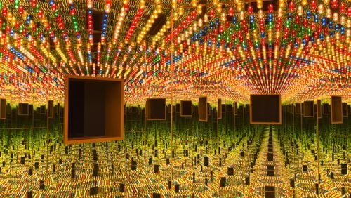 ‘Yayoi Kusama: Infinity Mirrors,” is catching popular attention. Tickets to the exhibit, which opens Nov. 18, are almost all gone. CONTRIBUTED: High Museum