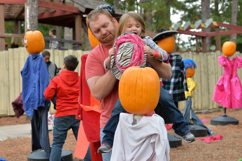 The annual Stone Mountain Pumpkin Festival has become a family favorite with kids and parents alike. HYOSUB SHIN