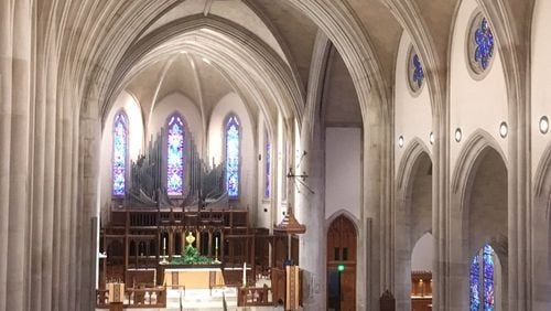 The sanctuary at the Cathedral of St. Philip. Photo: Jennifer Brett