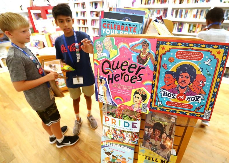 Charis Books & More has an extensive children’s book section, with an emphasis on books for, by and about people of color. Curtis Compton/ccompton@ajc.com