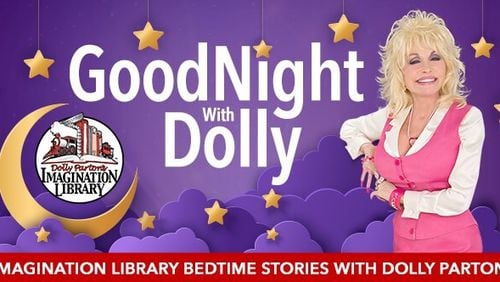 Dolly Parton will read bedtime stories on a weekly basis beginning April 2.
