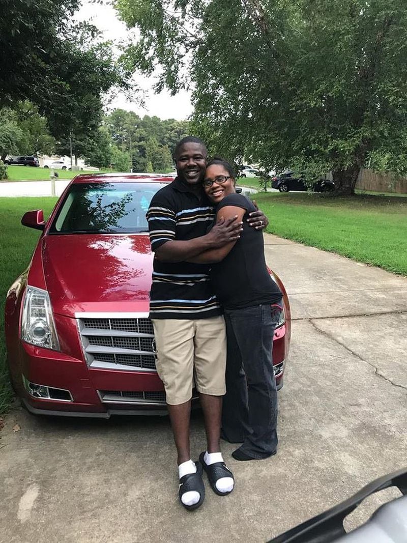 Shanta Yvette Alexander with her brother Nicholas earlier this year. During a fight with Nicholas when they were kids, Shanta learned that she had been kidnapped as a baby. (Family photo)
