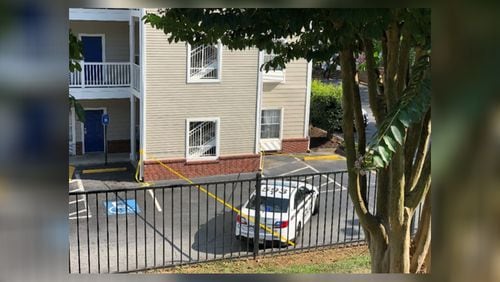 Gwinnett County police homicide detectives are investigating a man's death at a motel Thursday afternoon.