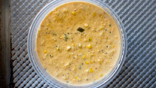 The elote creamed corn at DAS BBQ captures the flavor and flair of Mexican street corn. CONTRIBUTED BY HENRI HOLLIS