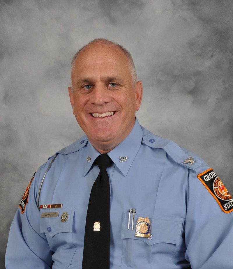 Col. Mark W. McDonough, head of the Georgia State Patrol. (credit: Georgia Department of Public Safety)