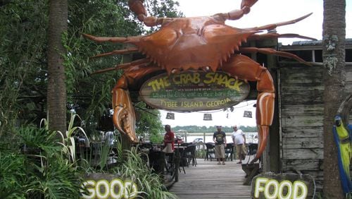 The popular Crab Shack overlooking Chimney Creek on Tybee Island will host the Buccanneers Ball during the 12th Annual Pirate Fest SUZANNE VAN ATTEN / SVANATTEN@AJC.COM