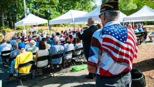 Dunwoody's Memorial Day ceremony will be held from 10-11 a.m. May 30 at the Veterans Memorial in Brook Run Park. (Courtesy of Dunwoody/Paul Ward Photography)