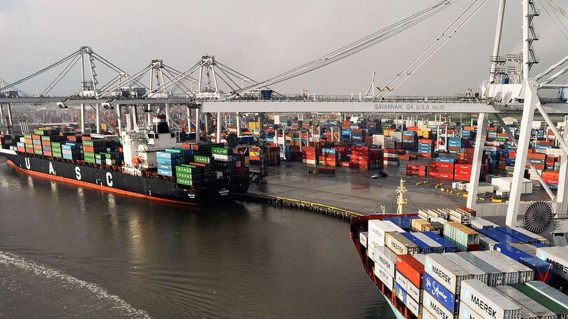 More than 22% of the container traffic on the east coast goes through the Port of Savannah, officials said. The Georgia ports just completed their busiest fiscal year on record, handling more than 5.3 million containers.