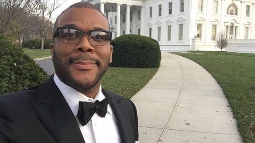 Tyler Perry's White House selfie
