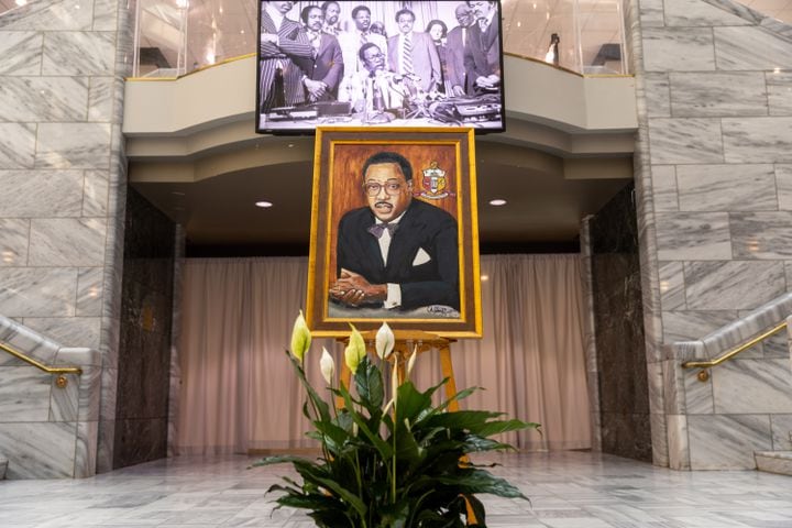 Marvin Arrington Sr. lies in state at Atlanta City Hall