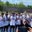The Lambert boys won the Class 7A tennis championship, May 11, 2014, at the Rome Tennis Center at Berry College.