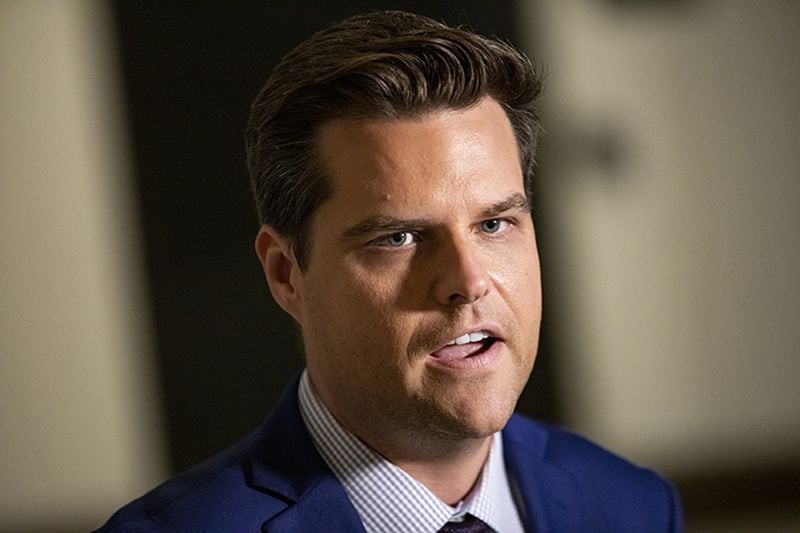 U.S. Rep. Matt Gaetz (R-FL) said he is filing an ethics complaint against House Speaker Nancy Pelosi after she ripped up a copy of President Donald Trump's State of the Union speech Tuesday night. “She disgraced the House of Representatives, she embarrassed our country and she destroyed official records,” Gaetz said on Laura Ingraham’s show.