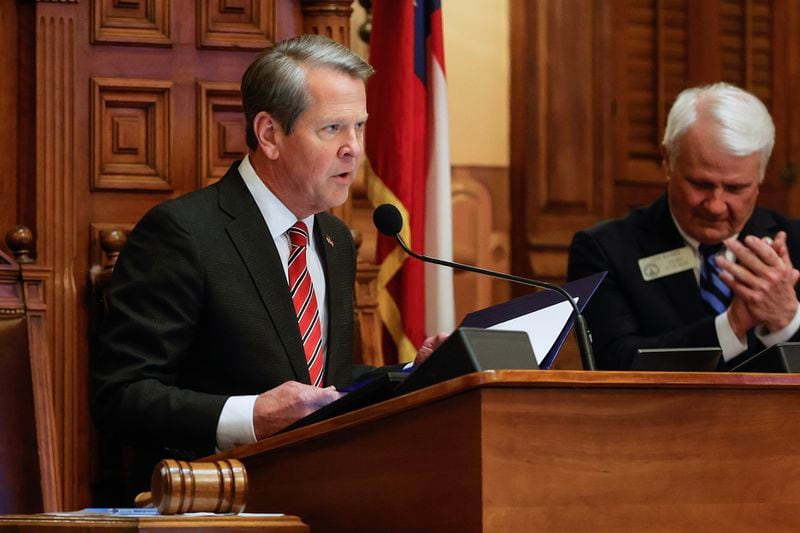 Gov. Brian Kemp has no official role in selecting when Georgia will hold its presidential primary, but he could offer some guidance as a former secretary of state. “I think the issue right now is that Super Tuesday is so big already, you’re going to be one fish in a pond with a lot of fish in it,” Kemp said of March 5, when several big states -- including California and Texas -- will vote. “There are considerations there, but you also run the risk of waiting too long that things may already be played out.” (Natrice Miller/ natrice.miller@ajc.com)