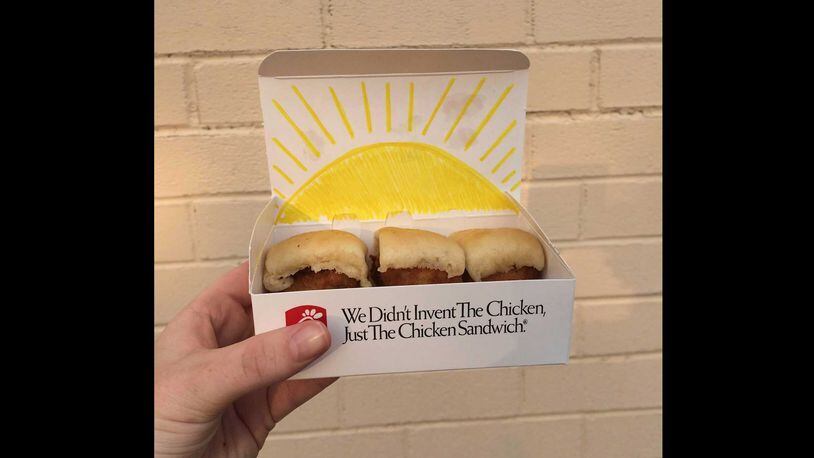 A three-count order of the Chick-n-Minis