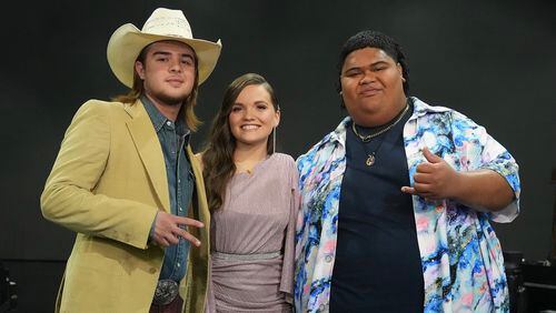 Colin Stough, Megan Danielle and Iam Tongi are the top 3 on "American Idol' season 21. FOX