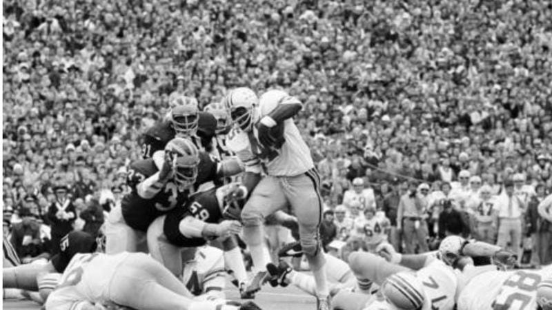 Ohio State running back Archie Griffin is the only player to win the Heisman Trophy twice.