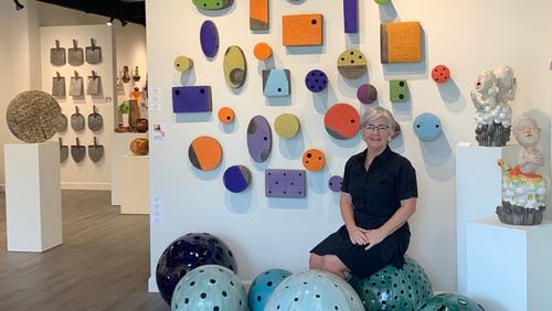 Carr Cuiston moved her Signature Shop Contemporary Craft Gallery when property she occupied on Roswell Road was slated for development. Courtesy of Signature Shop Contemporary Craft Gallery