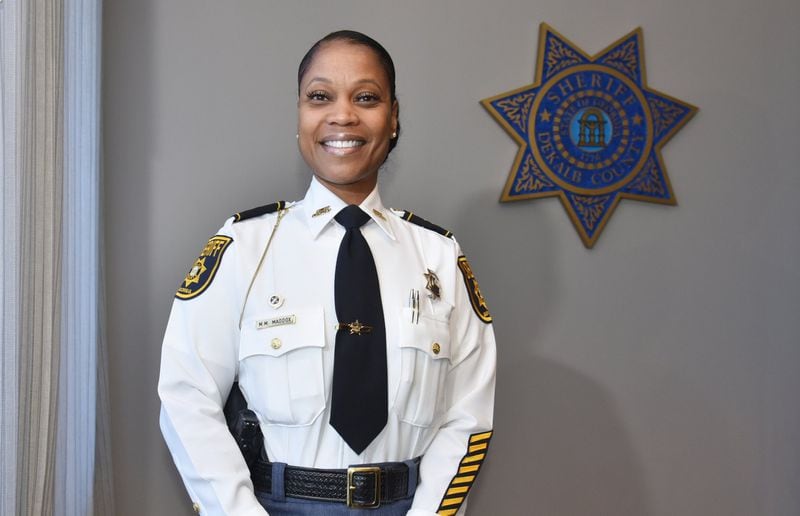 Melody Maddox will take over as DeKalb County's sheriff Dec. 1.