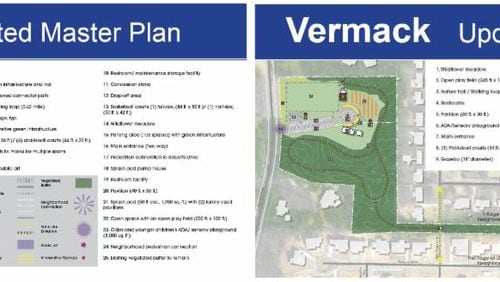 For proposed parks on Roberts Drive and Vermack Road, comments and questions are welcomed by Dunwoody city officials at parks@dunwoodyga.gov. (Courtesy of Dunwoody)