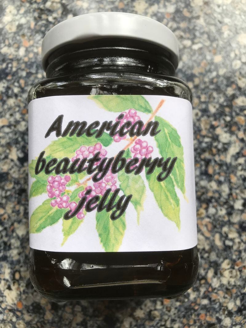 Beautyberry jelly from Duluth Cottage Kitchen. Courtesy of Eva Kuhn