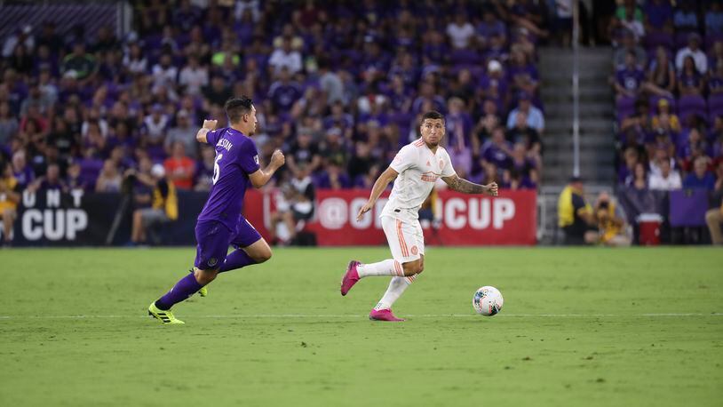 Atlanta United played Orlando on Tuesday in the semifinals of the U.S. Open Cup at Exploria Stadium. (Atlanta United)