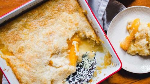 Pantry Peach Cobbler / Photo by Kate Williams