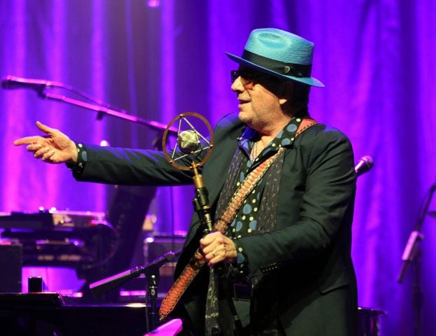 -- Elvis performs "A Town Called Riddle"Elvis Costello & the Imposters, featuring Charlie Sexton on guitar, rocked the sold out Coca Cola Roxy Theatre on Tuesday, January 30, 2024.Robb Cohen for the Atlanta Journal-Constitution