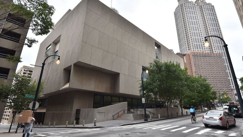Central Library in downtown Atlanta will remain closed Sunday. HYOSUB SHIN / HSHIN@AJC.COM AJC File Photo