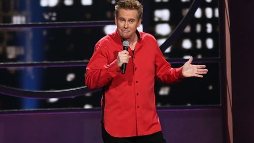 NEW YORK, NY - SEPTEMBER 26: Comedian Brian Regan performs during Comedy Central's "Brian Regan: Live From Radio City Music Hall" on September 26, 2015 in New York City. (Photo by Bennett Raglin/Getty Images for Comedy Central)
