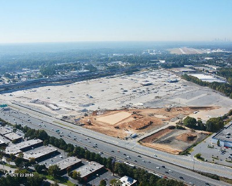 Here, city, county and business community leaders hopes to build a state-of-the-art residential/retail/commercial metropolis may have been undermined by DeKalb County School District officials not participating in a tax district. (AJC FILE PHOTO)