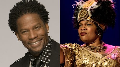 DL Hughley and Mo'Nique are in a feud that started over headlining status at a comedy concert. PUBLICITY FILE PHOTOS