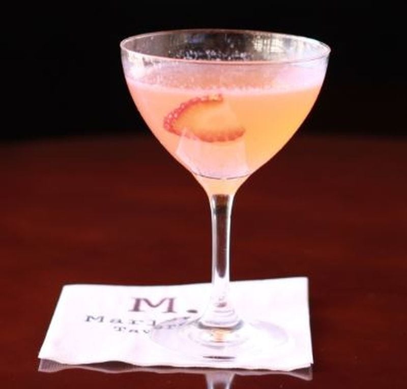 Strawberry Spring Crush at Marlow’s Tavern can give you a craving for some patio time. CONTRIBUTED BY MARLOW’S TAVERN