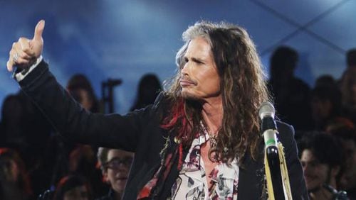 ROME, ITALY - SEPTEMBER 08:  Steven Tyler performs at the Andrea Bocelli show as part of the 2017 Celebrity Fight Night in Italy Benefiting The Andrea Bocelli Foundation and the Muhammad Ali Parkinson Center on September 8, 2017 in Rome, Italy.  (Photo by Jonathan Leibson/Getty Images for Celebrity Fight Night)
