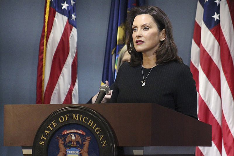 Michigan Gov. Gretchen Whitmer wants people to stay at home longer.