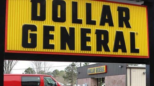 This Dollar General store is at the intersection of Covington Highway and DeKalb Medical Parkway, where three different brand dollar stores are located on Monday, Dec. 16, 2019, in Lithonia. DeKalb County commissioners have extended a moratorium on new dollar stores. CURTIS COMPTON / CCOMPTON@AJC.COM