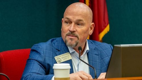 State Rep. Marcus Wiedower, R-Watkinsville, filed House Bill 380, which would grant up to 16 licenses to companies running sports betting businesses. (Arvin Temkar / arvin.temkar@ajc.com)