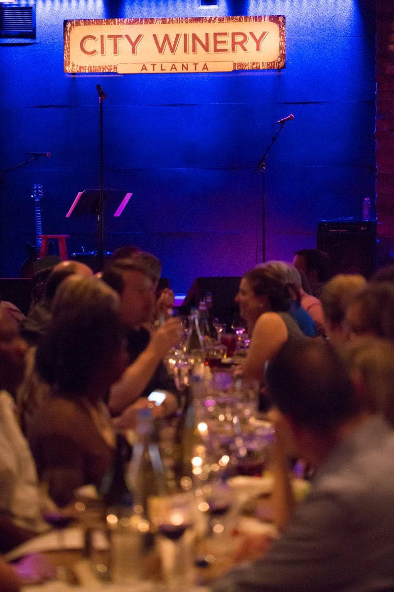 You'll get to know your neighbor well at City Winery Atlanta. Photo: Jenni Girtman.