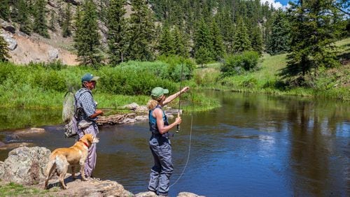 Pools and rapids on the 40-mile long Tarryall River offer a variety of fishing adventures. (Steve Haggerty/Colorworld/TNS)