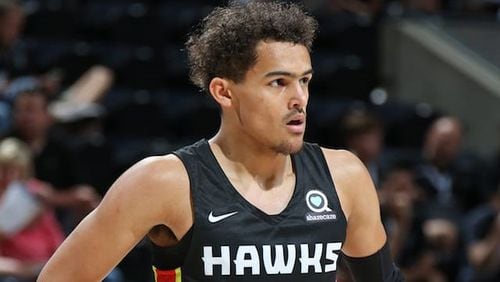 Trae Young scored a game-high 24 points in a Las Vegas Summer League win over the Bulls Tuesday. He made seven 3-pointers.