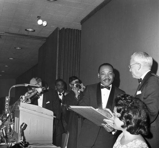 Martin Luther King Jr.'s Nobel Prize dinner, 1965