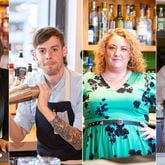 Four local bartenders exemplify the energy and ingenuity in Atlanta's beverage industry today. From left: Kursten Berry, Tyler Reddick, Jessica White and Navarro Carr. (Ryan Fleisher for The Atlanta Journal-Constitution)