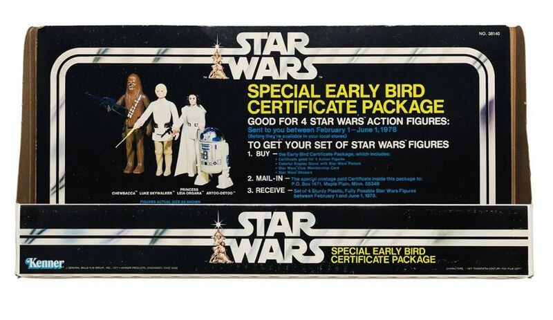 This multi-pack of figurines dating to 1980 sold for $32,500. Photos: Sotheby's